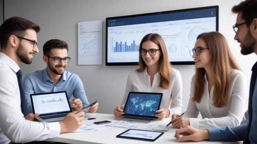 Otimização de processos de vendas com IA